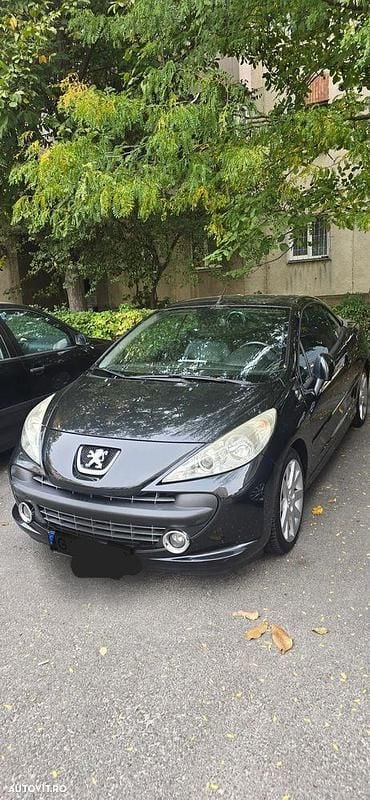 Second-hand Peugeot 207 Premium 120 CP (88 kW) 2008 Culoarenegru Cabrio