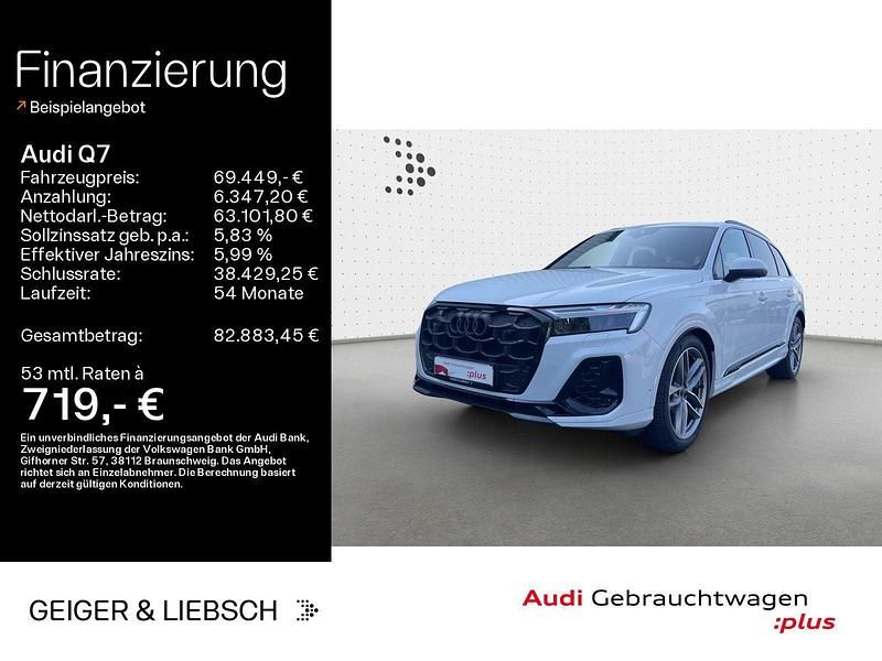 Utilizat 2024 Audi Q7 S-Line SUV | 74.500 EUR - Imagine 1/1