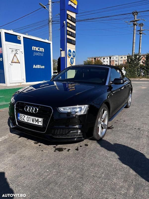 Culoarenegru Utilizat 2012 Audi A5 Cabriolet S-Line Cabrio | 12.900 EUR (Preț OK) - Imagine 1/4