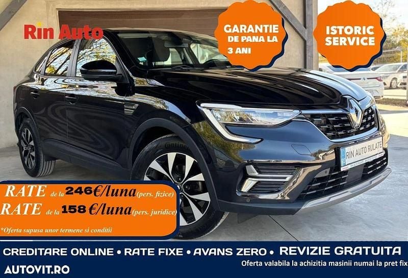 Culoarenegru Utilizat 2022 Renault Arkana Equilibre SUV | 16.490 EUR - Imagine 1/4