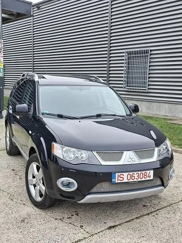 Negru Utilizat 2007 Mitsubishi Outlander Instyle SUV | 5.450 EUR (Scump) - Imagine 1/4