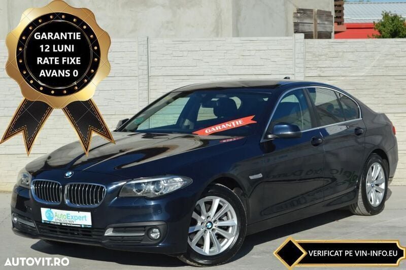 Albastru Utilizat 2016 BMW 520 Sport Line Berlinǎ | 14.480 EUR (Super Preț) - Imagine 1/4