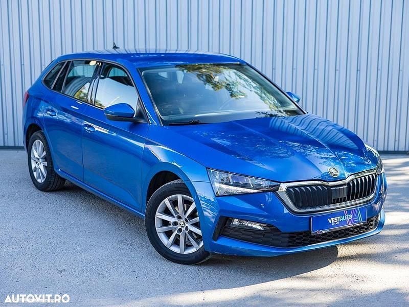 Culoarealbastru Utilizat 2022 Skoda Scala Active Hatchback | 12.000 EUR (Preț OK) - Imagine 1/4