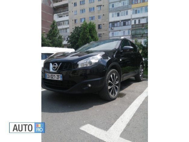 Second-hand Nissan Qashqai 131 CP (96 kW) 2012 Negru SUV