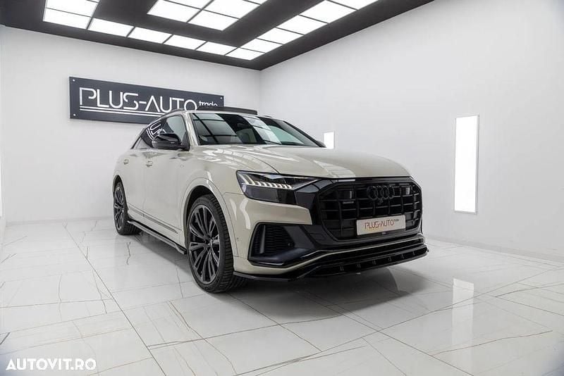 Culoarebej Utilizat 2021 Audi Q8 Design SUV | 67.900 EUR (Preț OK) - Imagine 1/4
