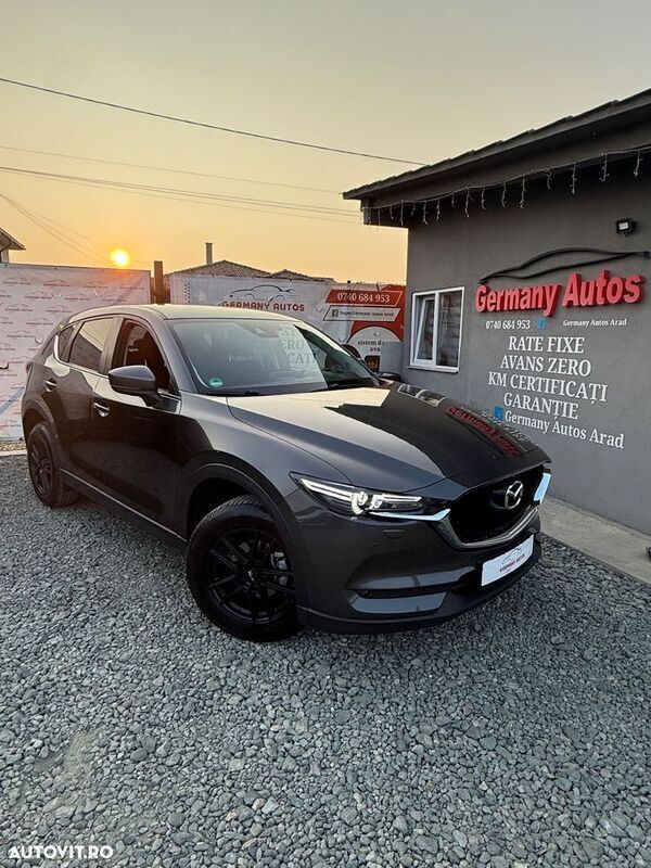 Gri Utilizat 2019 Mazda CX-5 Exclusive-Line SUV | 17.300 EUR (Preț OK) - Imagine 1/4
