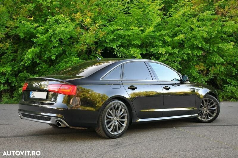 Negru Utilizat 2014 Audi A6 Break | 14.900 EUR (Puțin scump) - Imagine 1/4