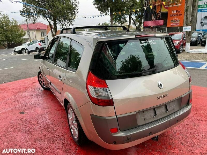 Second-hand Renault Scénic II 135 CP (99 kW) 2006 Auriu Monovolum