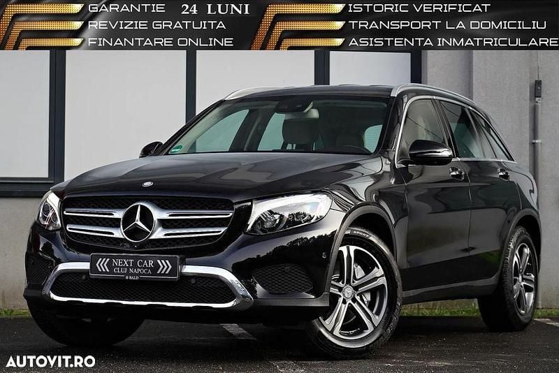 Culoarenegru Utilizat 2016 Mercedes GLC220 AMG line SUV | 21.450 EUR (Preț OK) - Imagine 1/4