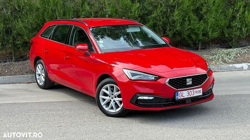 Rosu Utilizat 2023 Seat Leon XCELLENCE Break | 14.650 EUR (Preț bun) - Imagine 1/4