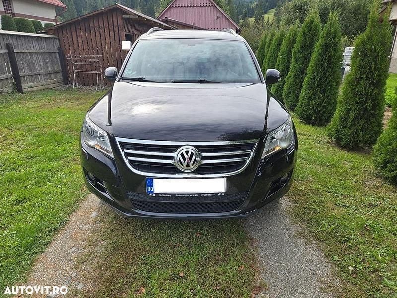 Culoarenegru Utilizat 2010 VW Tiguan Team SUV | 7.950 EUR (Preț OK) - Imagine 1/4