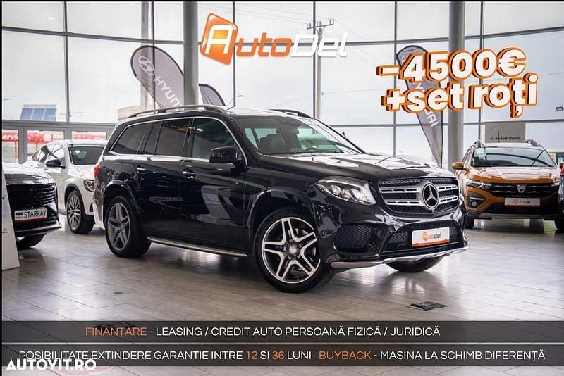 Negru Second-hand 2016 Mercedes GLS400 AMG line SUV | 30.999 EUR - Imagine 1/4
