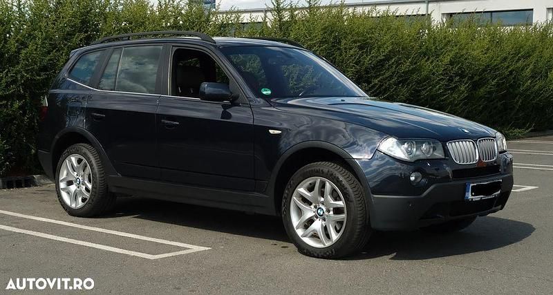 Culoarealbastru Utilizat 2008 BMW X3 Sport Line SUV | 5.800 EUR (Preț OK) - Imagine 1/4