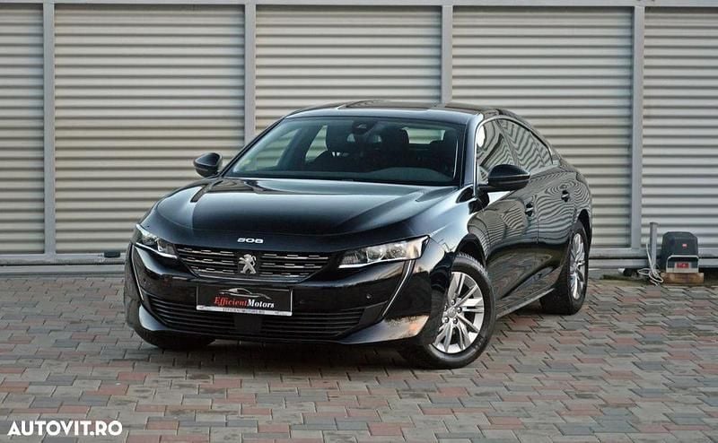Culoarenegru Utilizat 2022 Peugeot 508 Allure Berlinǎ | 14.990 EUR (Preț bun) - Imagine 1/4