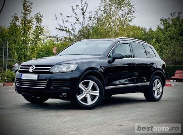 Negru Utilizat 2012 VW Touareg SUV | 13.000 EUR (Preț bun) - Imagine 1/4