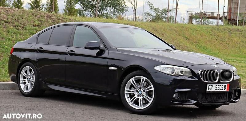 Culoarenegru Utilizat 2011 BMW 520 M Sport Berlinǎ | 11.400 EUR (Scump) - Imagine 1/4