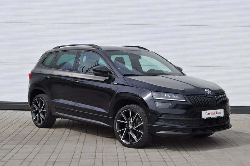 Second-hand Skoda Karoq SportLine 150 CP (110 kW) 2020 Negru  metalic SUV