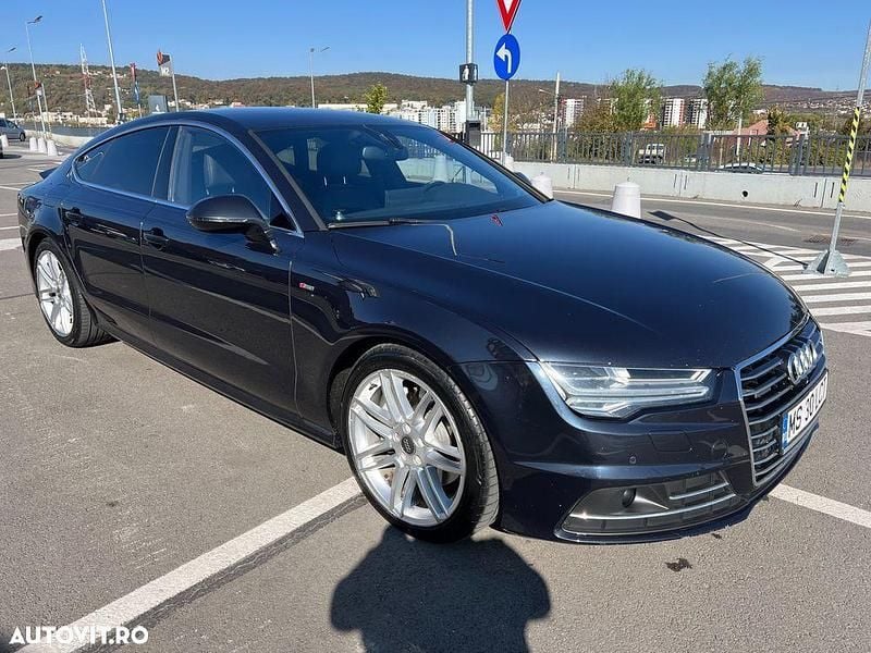 Culoarealbastru Utilizat 2015 Audi A7 Hatchback | 16.990 EUR (Preț OK) - Imagine 1/4