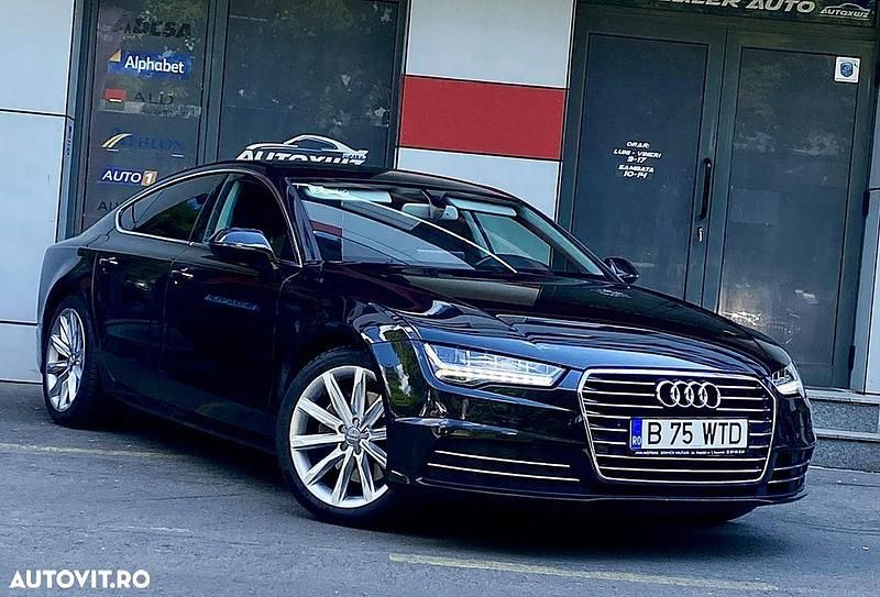 Culoarenegru Utilizat 2016 Audi A7 S-Line Hatchback | 19.990 EUR (Preț bun) - Imagine 1/4