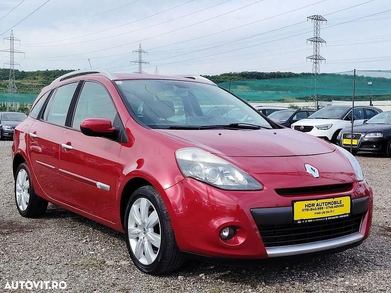 Rosu Utilizat 2010 Renault Clio GrandTour Exception Break | 3.299 EUR - Imagine 1/4