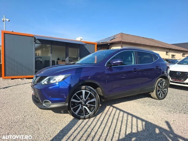 Albastru Utilizat 2014 Nissan Qashqai Tekna SUV | 10.990 EUR (Preț OK) - Imagine 1/4