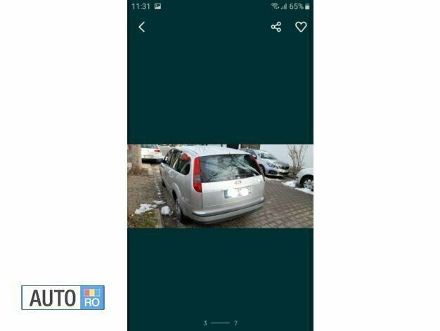 Argintiu Utilizat 2007 Ford Focus Break | 1.998 EUR (Preț OK) - Imagine 1/3