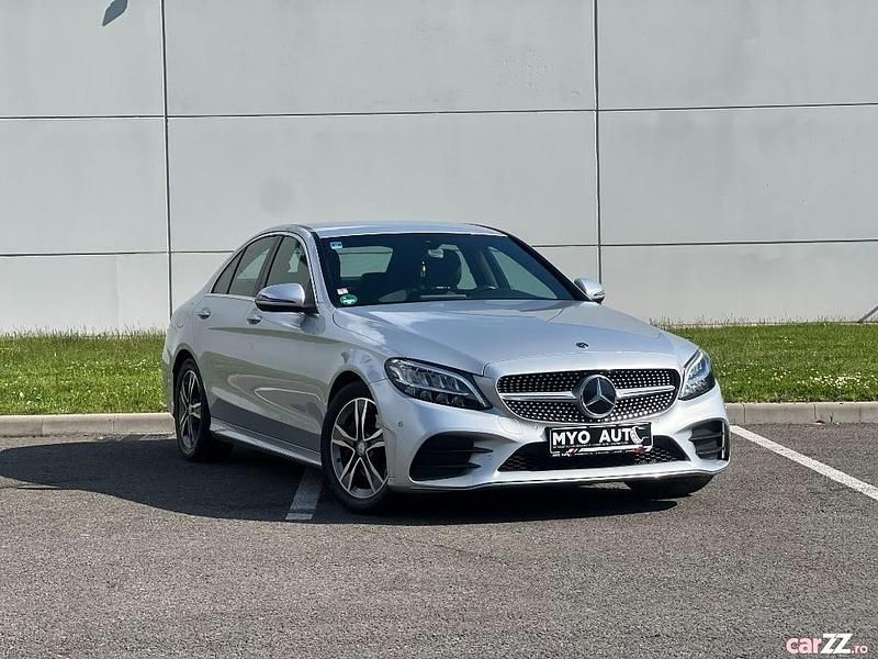 Second-hand Mercedes C200 AMG line 160 CP (117 kW) 2020 Gri Berlinǎ