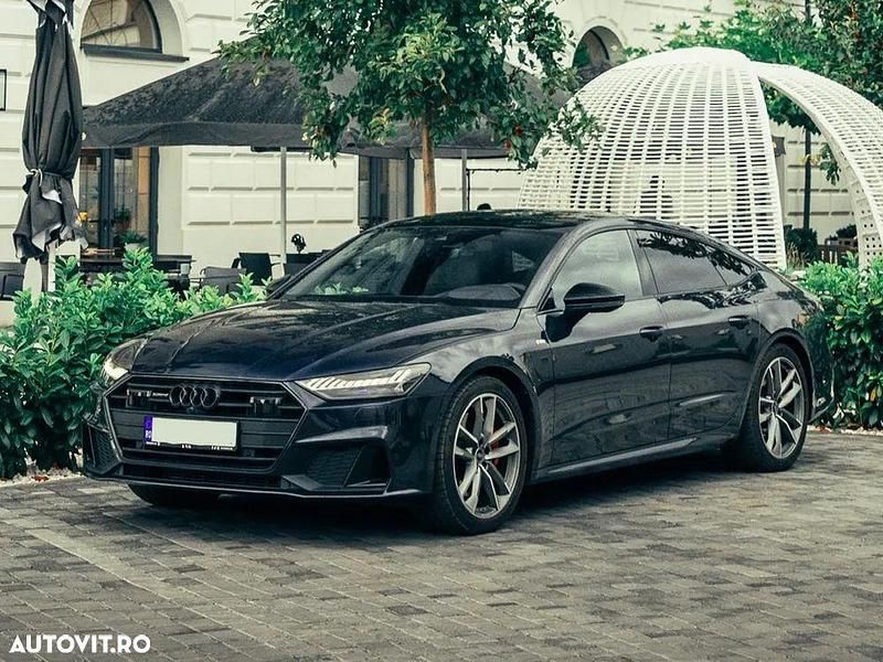 Culoarealbastru Utilizat 2020 Audi A7 Design Hatchback | 42.300 EUR (Preț OK) - Imagine 1/4