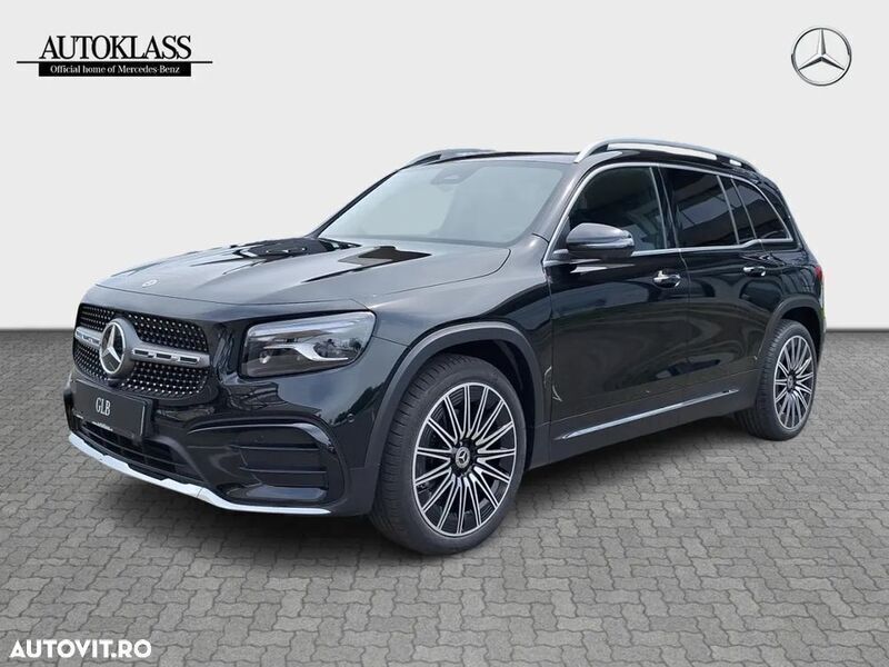 Negru Nouă 2024 Mercedes GLB200 SUV | 50.820 EUR (Puțin scump) - Imagine 1/4