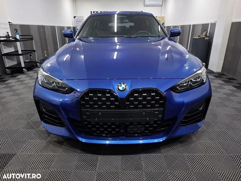 Culoarealbastru Utilizat 2023 BMW 420 Gran Coupé M Sport Coupe | 46.500 EUR (Scump) - Imagine 1/4