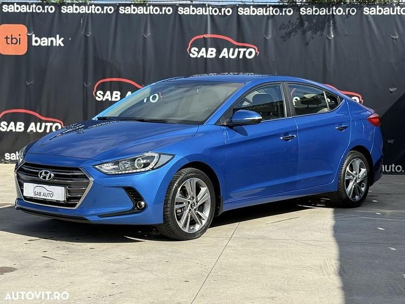 Second-hand Hyundai Elantra 136 CP (100 kW) 2016 Culoarealbastru Berlinǎ