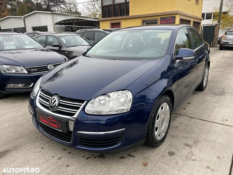 Albastru Utilizat 2008 VW Jetta Comfortline Berlinǎ | 4.699 EUR (Preț OK) - Imagine 1/4