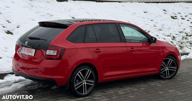 Second-hand Skoda Rapid Monte Carlo 105 CP (77 kW) 2014 Culoarerosu Hatchback