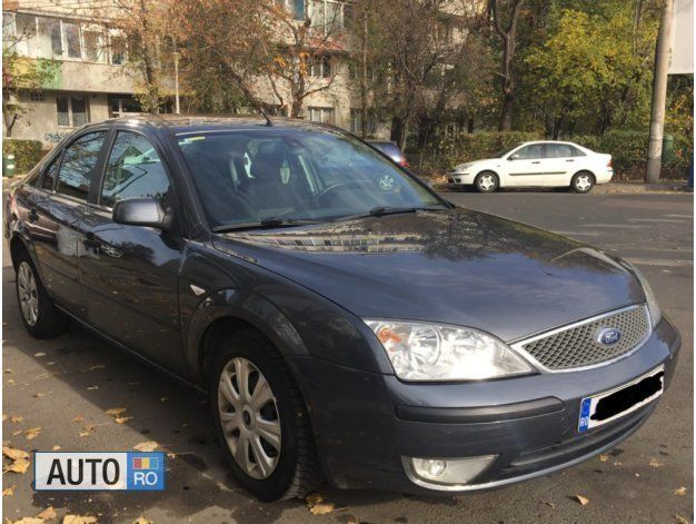 Albastru marin Utilizat 2004 Ford Mondeo Berlinǎ | 1.500 EUR (Preț OK) - Imagine 1/3