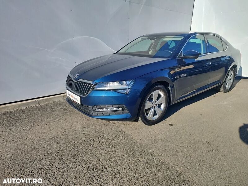 Albastru Utilizat 2019 Skoda Superb Berlinǎ | 23.500 EUR (Preț OK) - Imagine 1/4