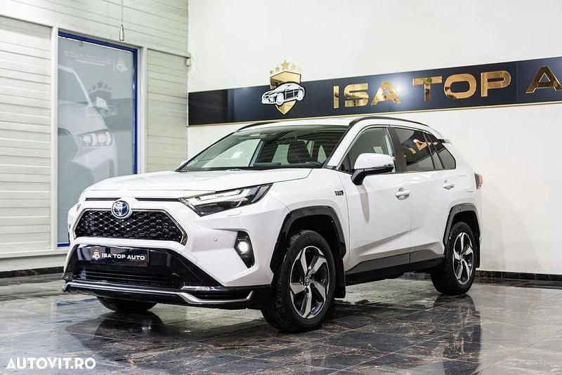 Culoarealb Utilizat 2022 Toyota RAV4 Hybrid Style SUV | 36.905 EUR (Puțin scump) - Imagine 1/4