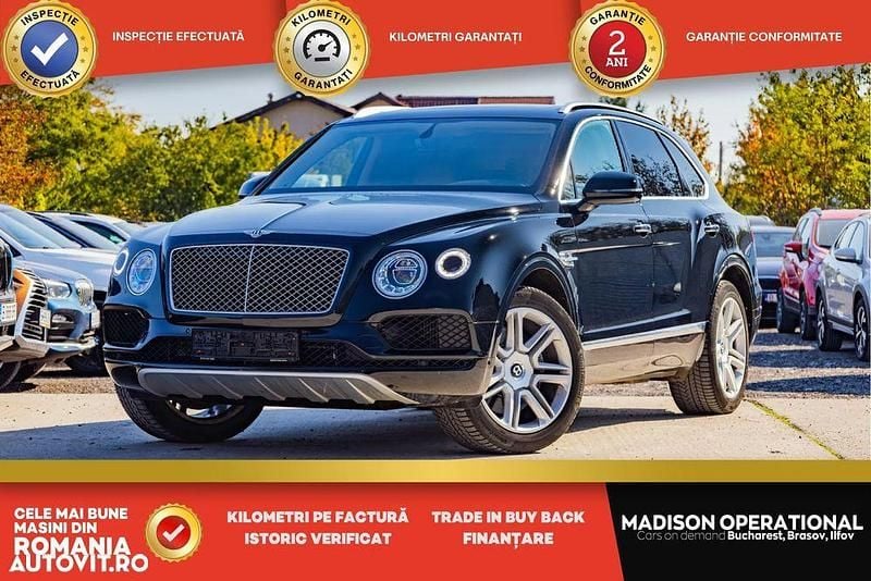 Culoarenegru Utilizat 2018 Bentley Bentayga SUV | 102.276 EUR - Imagine 1/4
