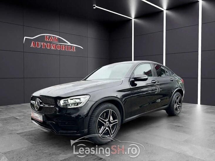 Negru Utilizat 2020 Mercedes GLC220 AMG line Coupe | 44.064 EUR (Preț OK) - Imagine 1/4