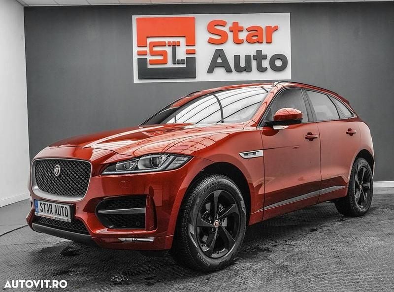 Culoarerosu Utilizat 2019 Jaguar F-Pace R-Sport SUV | 22.490 EUR (Preț OK) - Imagine 1/4