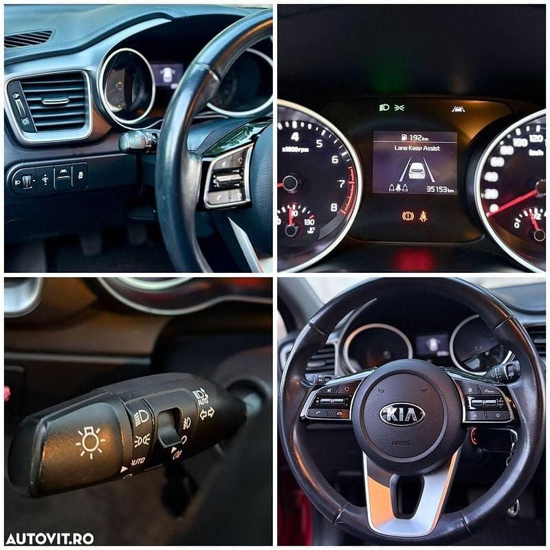 Second-hand Kia Ceed 100 CP (73 kW) 2019 Culoarerosu Hatchback