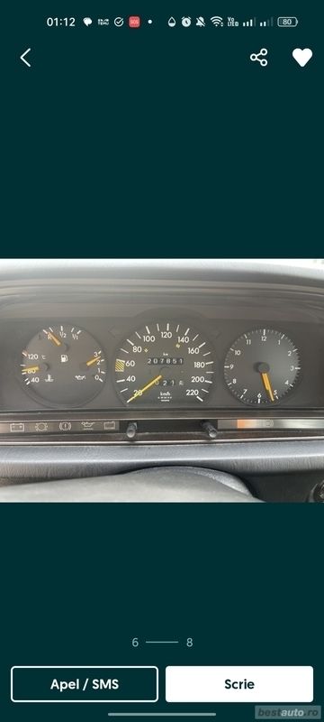 Bej Utilizat 1991 Mercedes 190 Berlinǎ | 5.500 EUR - Imagine 1/4