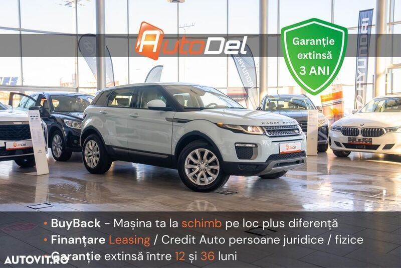 Alb Utilizat 2017 Land Rover Range Rover evoque HSE SUV | 17.849 EUR (Preț OK) - Imagine 1/4
