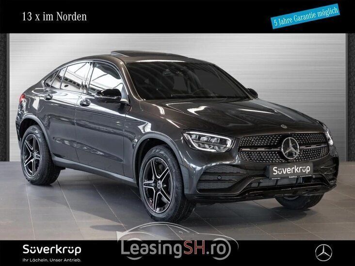 Gri Utilizat 2023 Mercedes GLC300 SUV | 71.519 EUR - Imagine 1/4