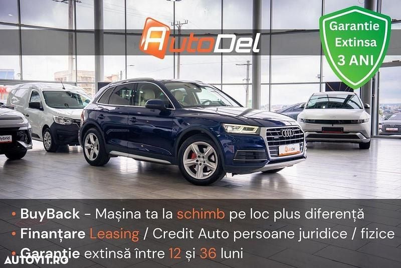 Culoarealbastru Utilizat 2018 Audi Q5 Sport SUV | 24.999 EUR (Preț OK) - Imagine 1/4