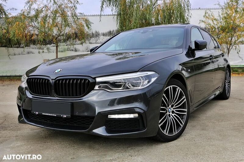Gri Utilizat 2017 BMW 520 Berlinǎ | 22.000 EUR (Preț OK) - Imagine 1/4