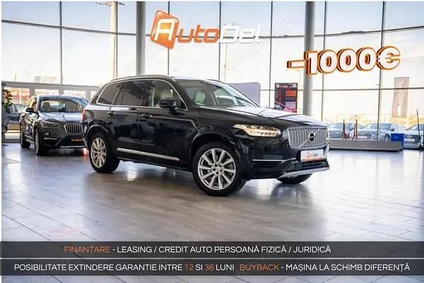 Negru Utilizat 2019 Volvo XC90 Inscription SUV | 37.999 EUR (Scump) - Imagine 1/4
