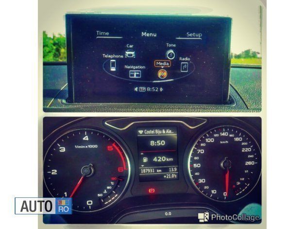 Second-hand Audi A3 110 CP (80 kW) 2015 Negru Berlinǎ