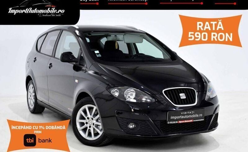 Negru Utilizat 2007 Seat Altea XL Monovolum | 5.990 EUR - Imagine 1/4