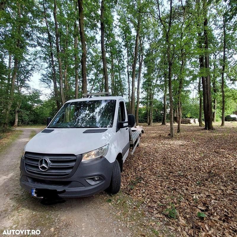 Culoarealb Utilizat 2021 Mercedes Sprinter Van | 32.300 EUR (Scump) - Imagine 1/4