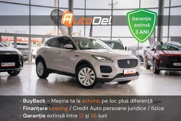 Gri Utilizat 2018 Jaguar E-Pace SUV | 19.499 EUR (Puțin scump) - Imagine 1/4